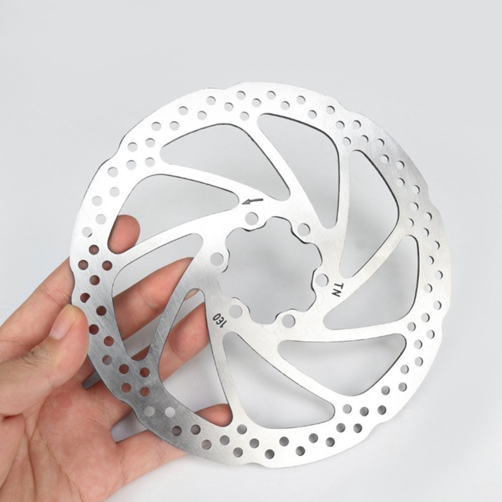 For E Bikes 160MM 180MM Standard 6 Hole High Hardness Steel Disc Brake
