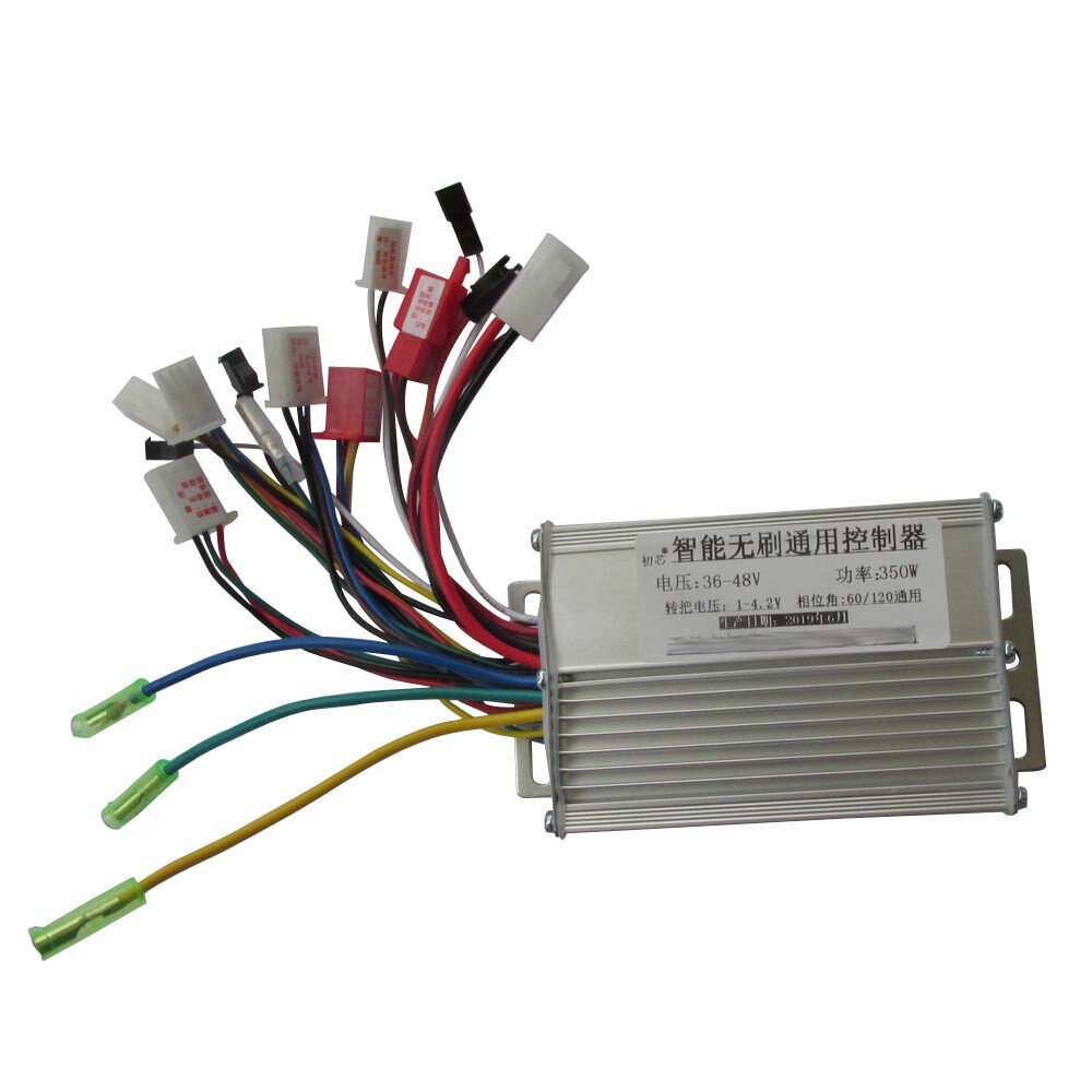 36V/48V 350W Brushless DC Motor Controller For Electric Bicycle E-bike Scooter