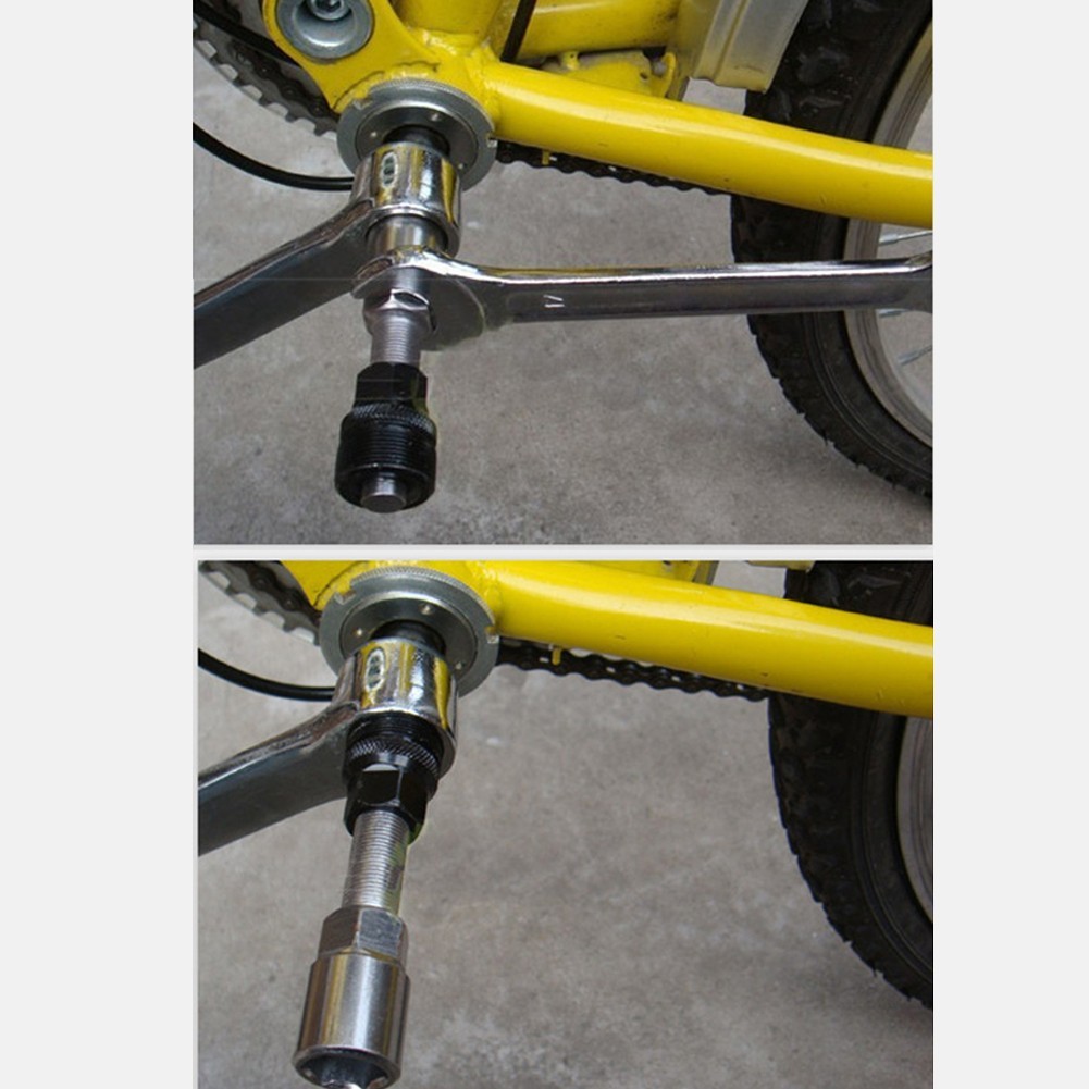 Bikes Crank Wheel Extractor Bottom Bracket Cycling Crankset Pedal Remover Tool