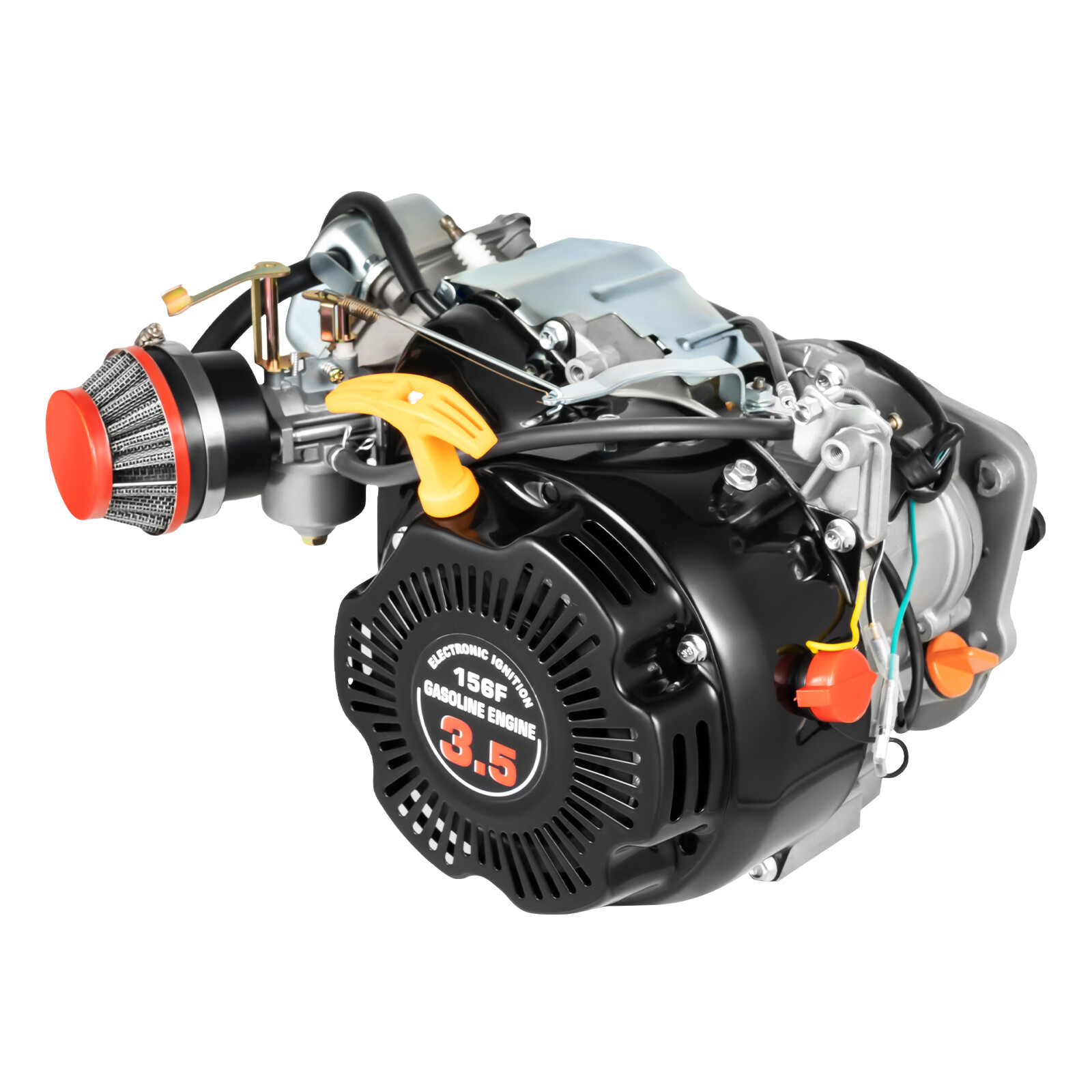 100CC 4-Stroke Bicycle Gas Engine Kit Fits Large Triangle Frame Gravel Bikes