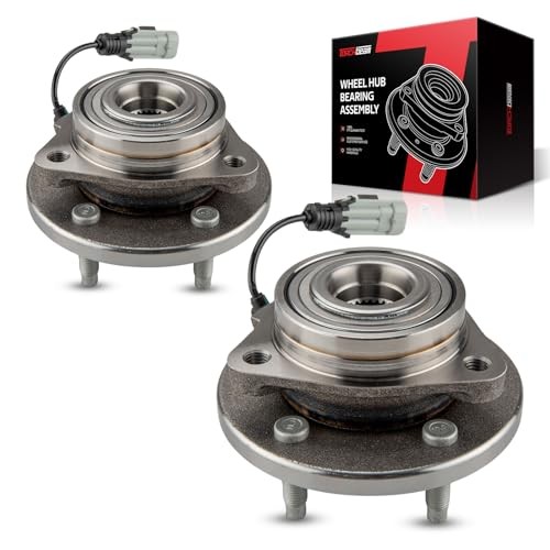 513276 2 PCS Front Wheel Bearing & Hub Assembly Fit for 2007-2009 513276 x2