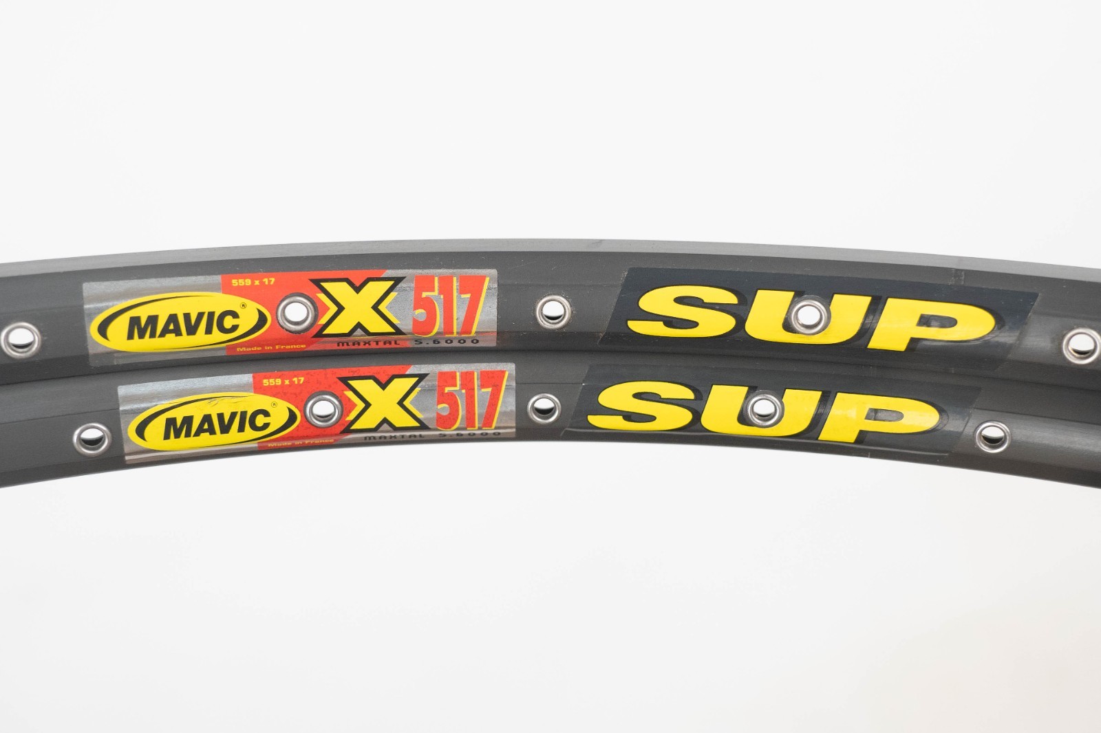 NOS MAVIC X517 SUP CLINCHER RIMS 26″ 32H VINTAGE MTB MOUNTAIN BIKE DARK