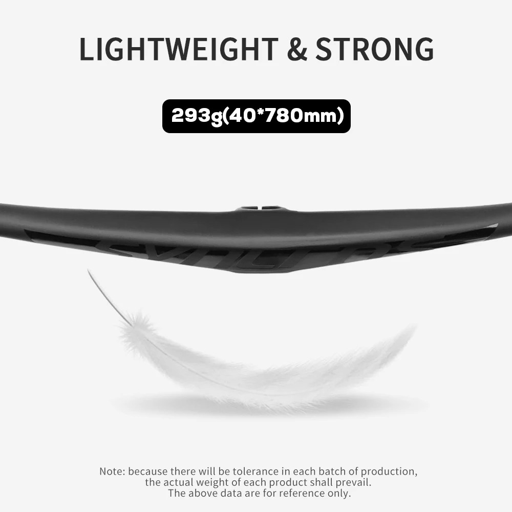Carbon MTB Integrated Cockpit Handlebar Lightweight Enduro Bike Riser Flats Bar