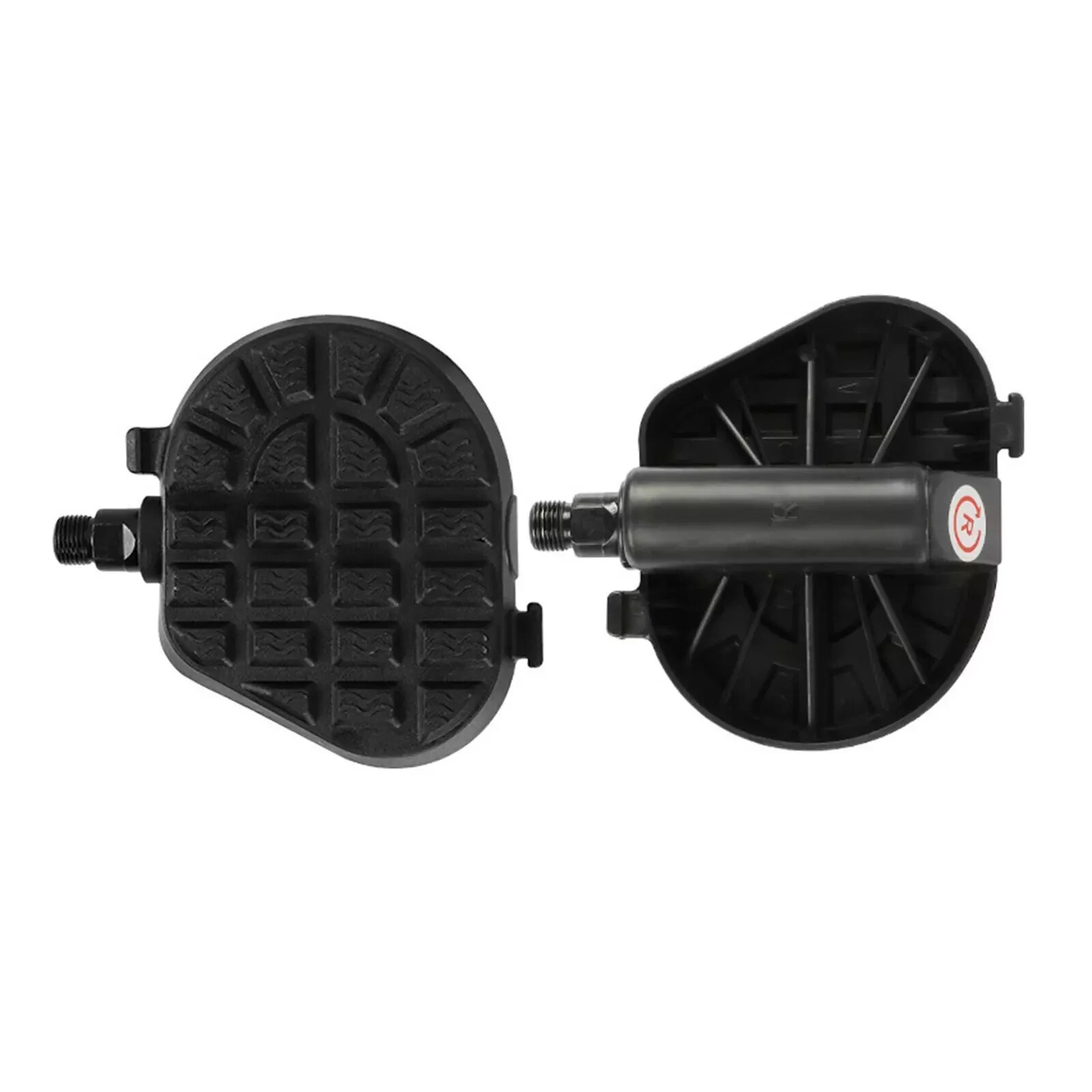 Multifunction Exercise Bike Pedals Schwarz Lightweight for Exercise Home Gym