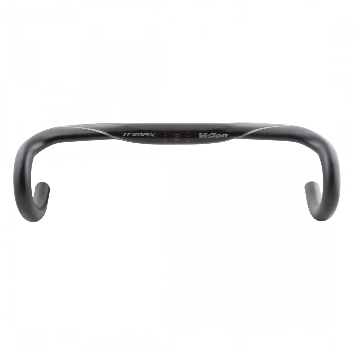 Full Speed Ahead Vision TriMax Aero Black 31.8mm 440mm Back Sweep 4°Aluminum