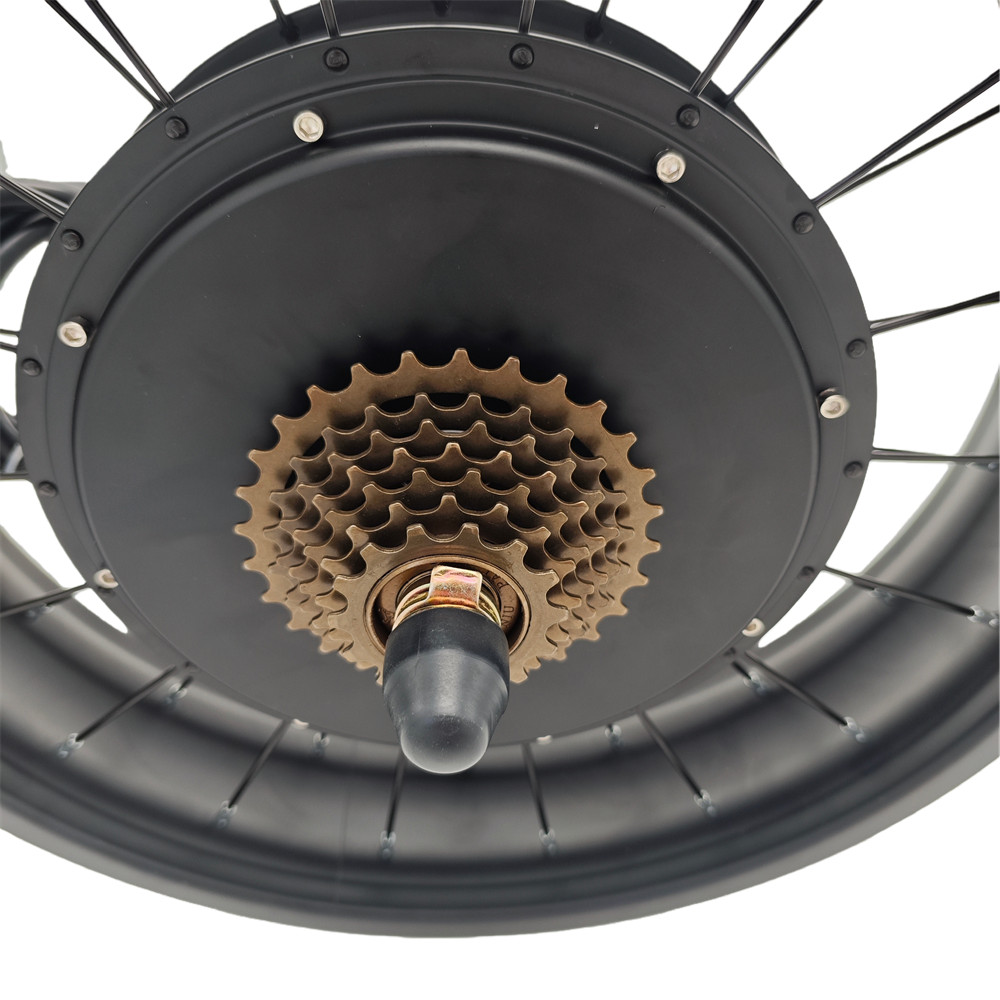 48V 60V 72V 5000W eBike Rear Motor Fat Wheel 175/190mm 20» 24» 26»x4.0 inch