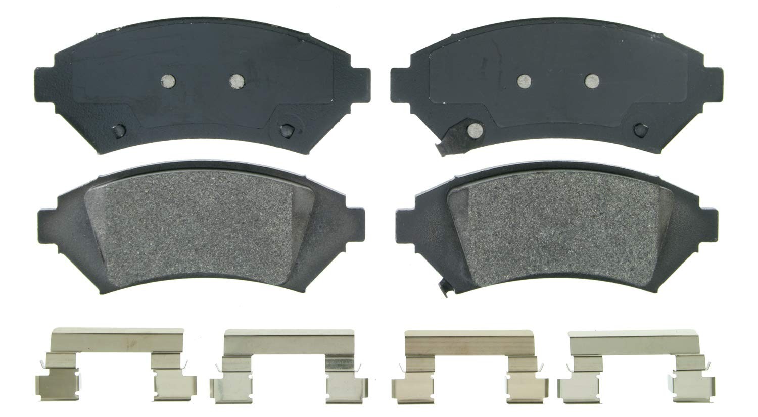 Wagner Qs Zx818 Disc Brake Pad Set Chamfered Edges For Smooth Quiet Stops Fits