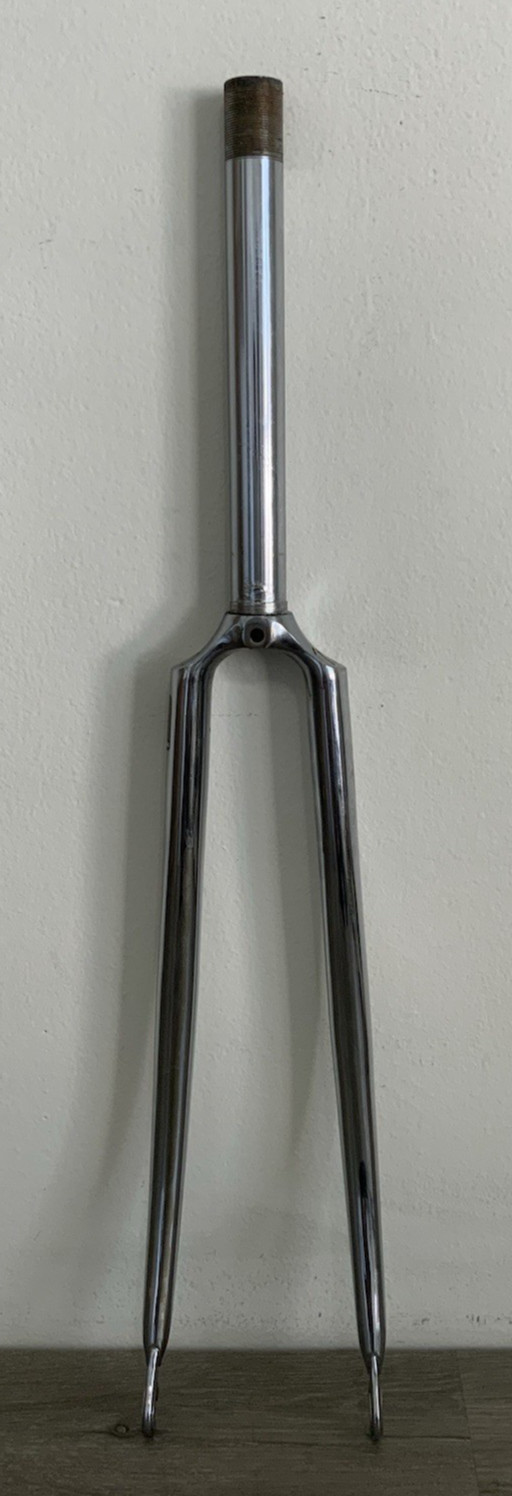 MERCIER FORK 700C ONE-INCH THREADED 225 MM STEERER BSA THREADS CHROME