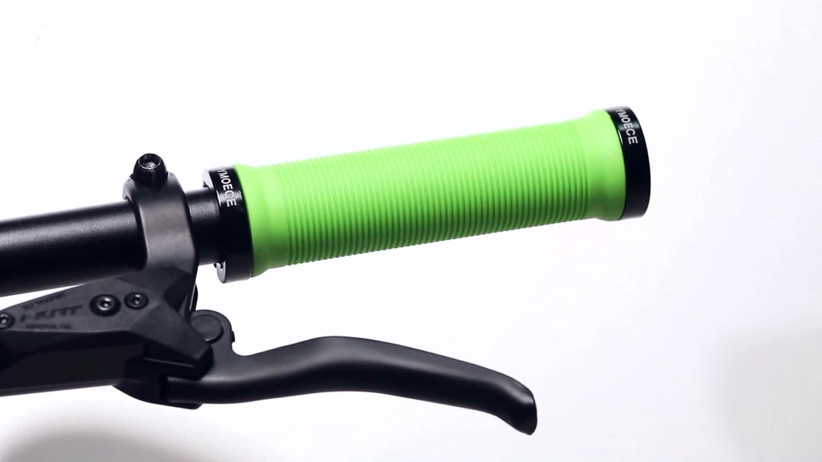 Dymoece Bike Handlebar Grips,Bicycle Handle Grip 130mm x 22.2mm, Green