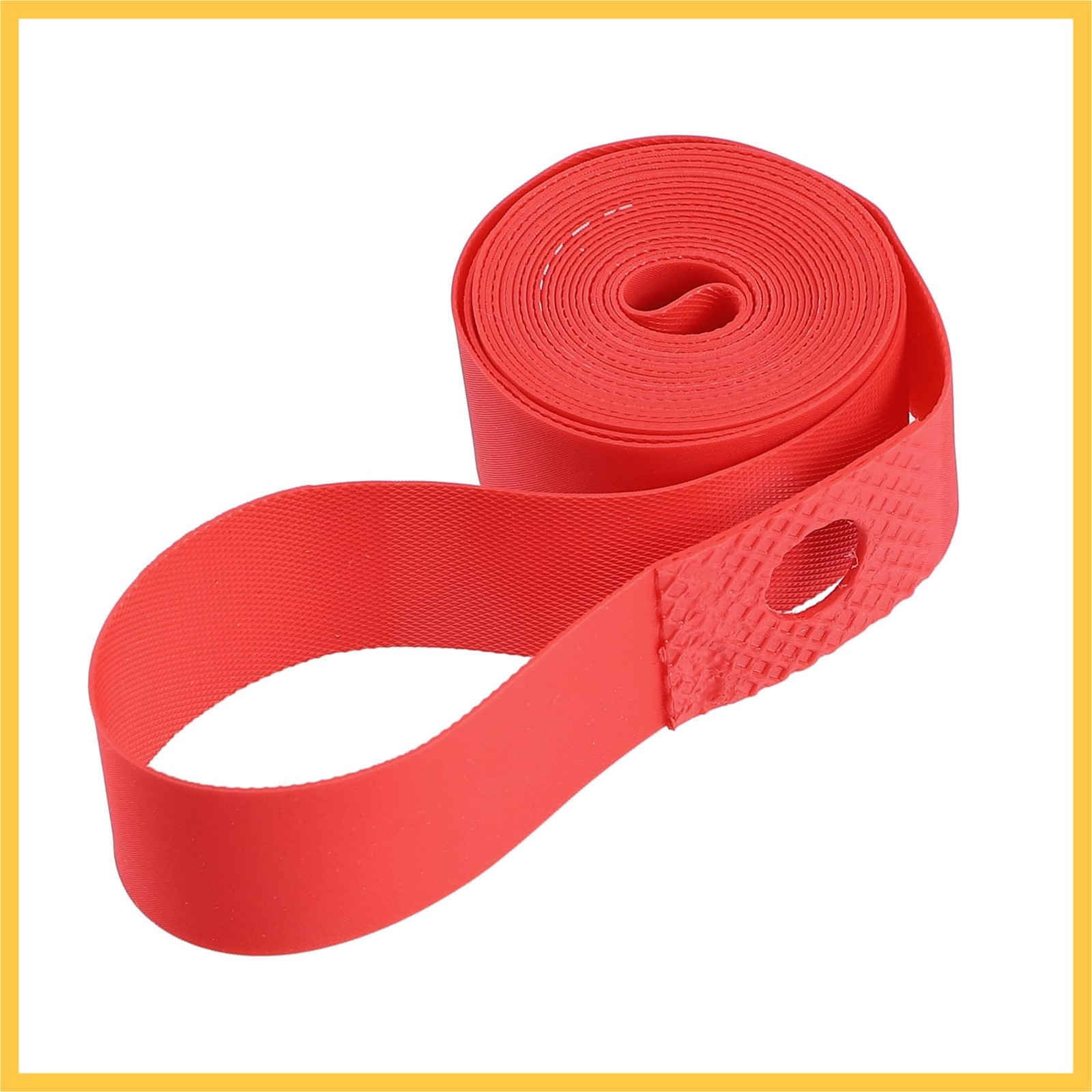 Bicycle Wheel Rim Strip Tape Liners High Pressure Inner Tube Protector Red