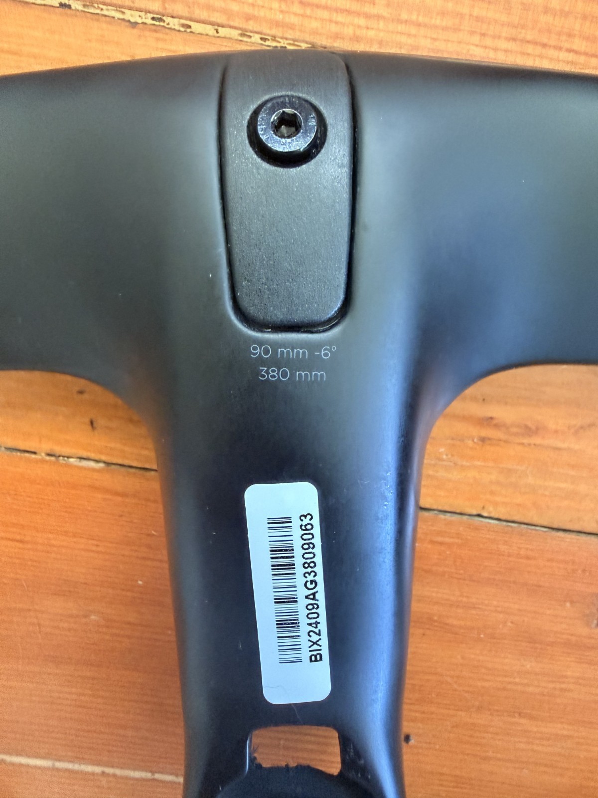 black inc integrated carbon handlebar