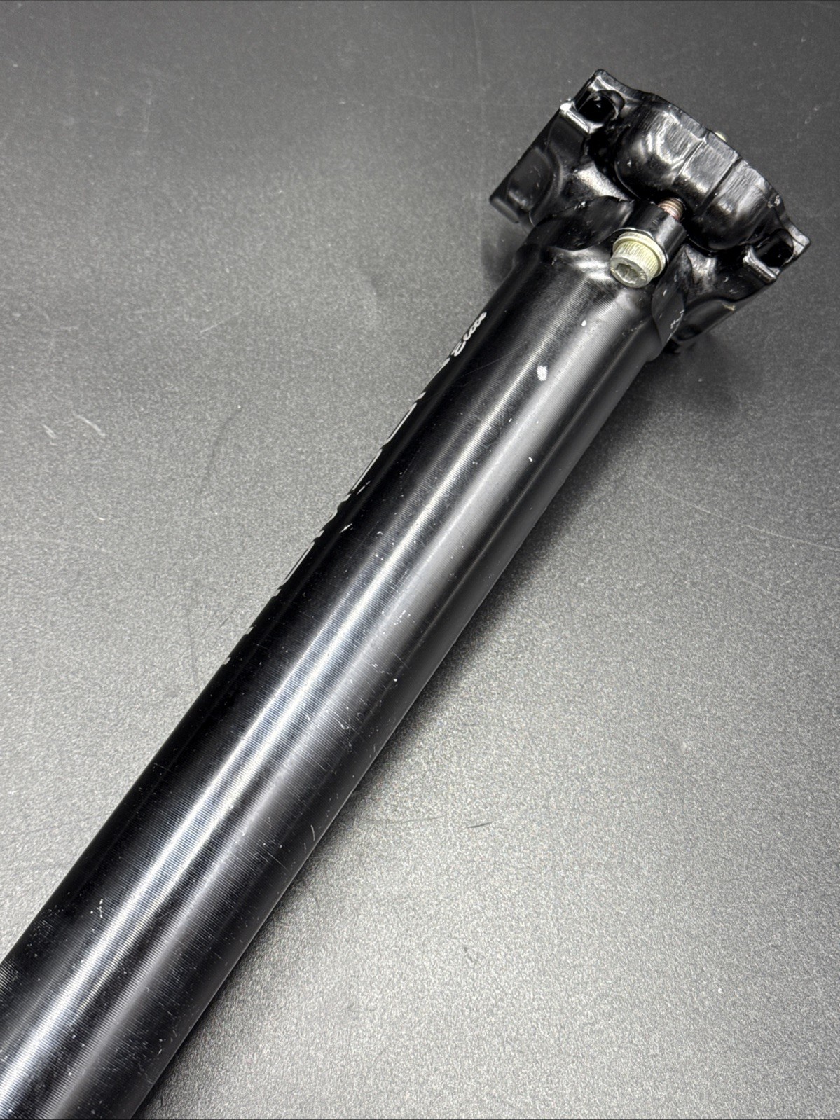 THOMSON Elite ZERO Setback 31.6mm x 367mm Black Seatpost VERY GOOD USED