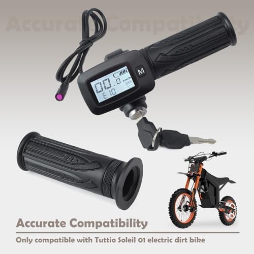 Upgrade 48V Throttle with M Key button Replacement for tutti Soleil 01 for