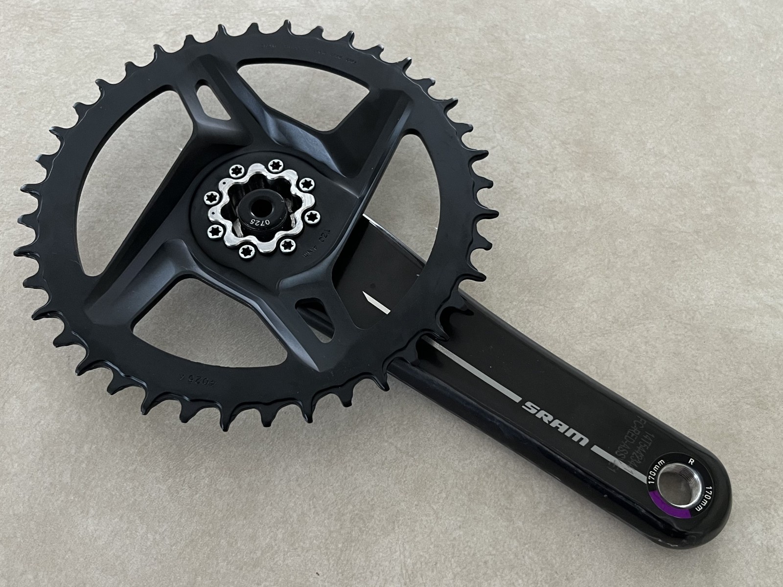 New SRAM Red XPLR Wide DUB Carbon Fiber 170mm 40t 1x 12 13 Direct Mount Crank