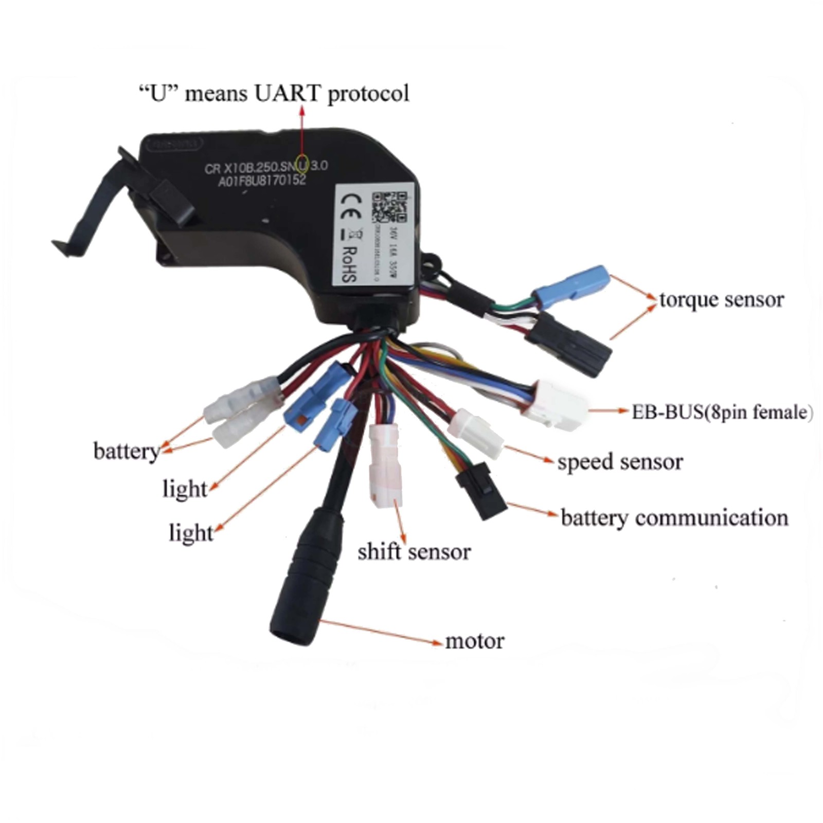 Genuine Bafang M400/G330 36V 16A 300W Control Unit