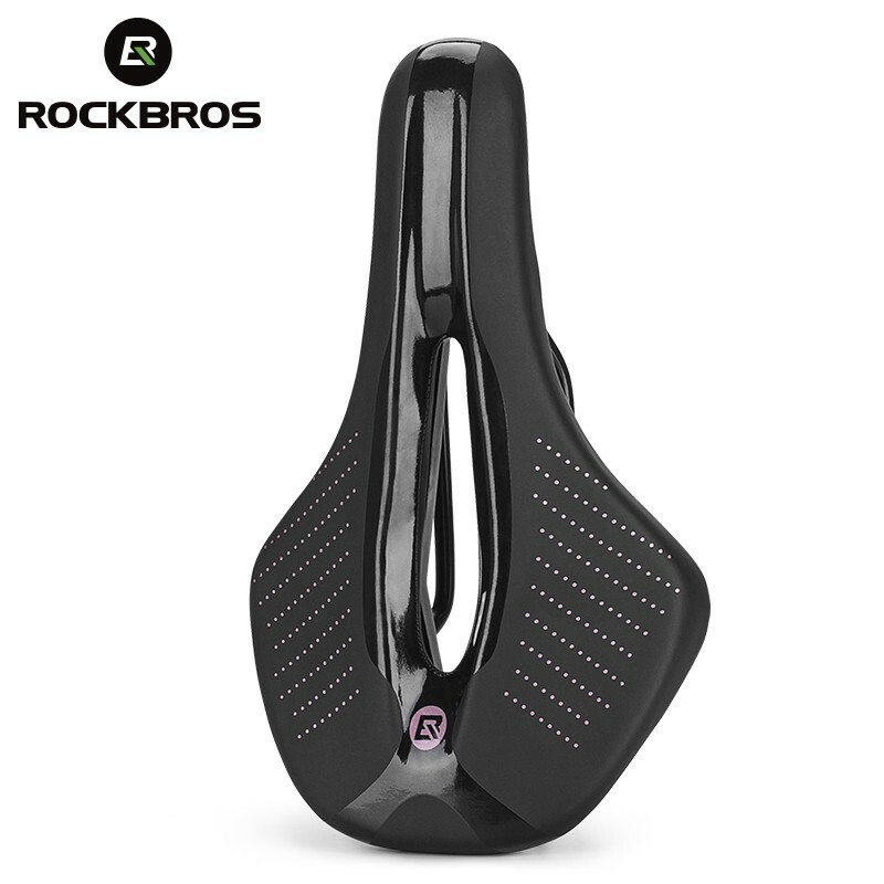 ROCKBROS Bike Saddle Racing Soft Shock Absorption Breathable Bicycle Seat Saddle