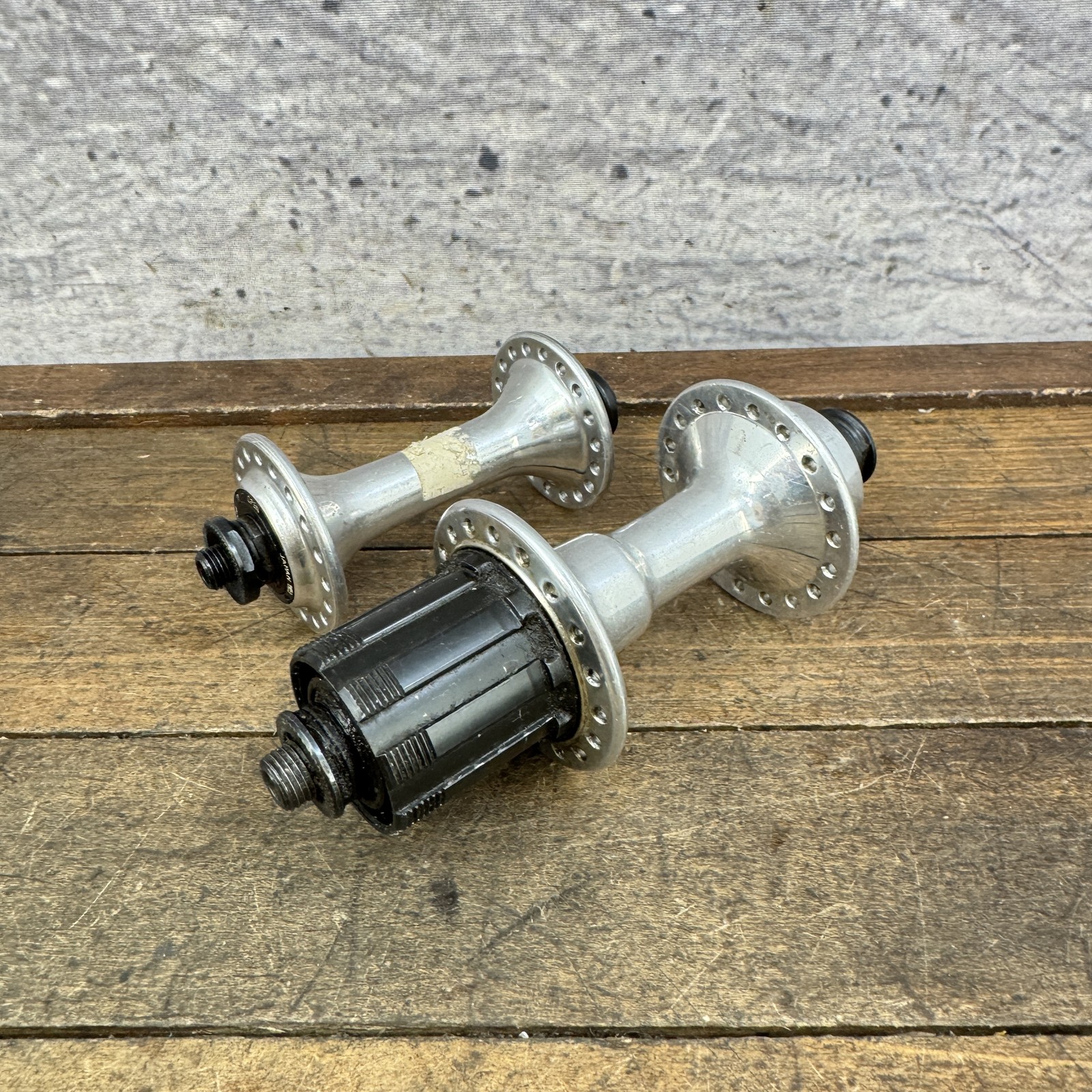 Vintage Shimano Deore XT Hub Set 36H HB-M730 FH-M730 MTB 7s 135mm