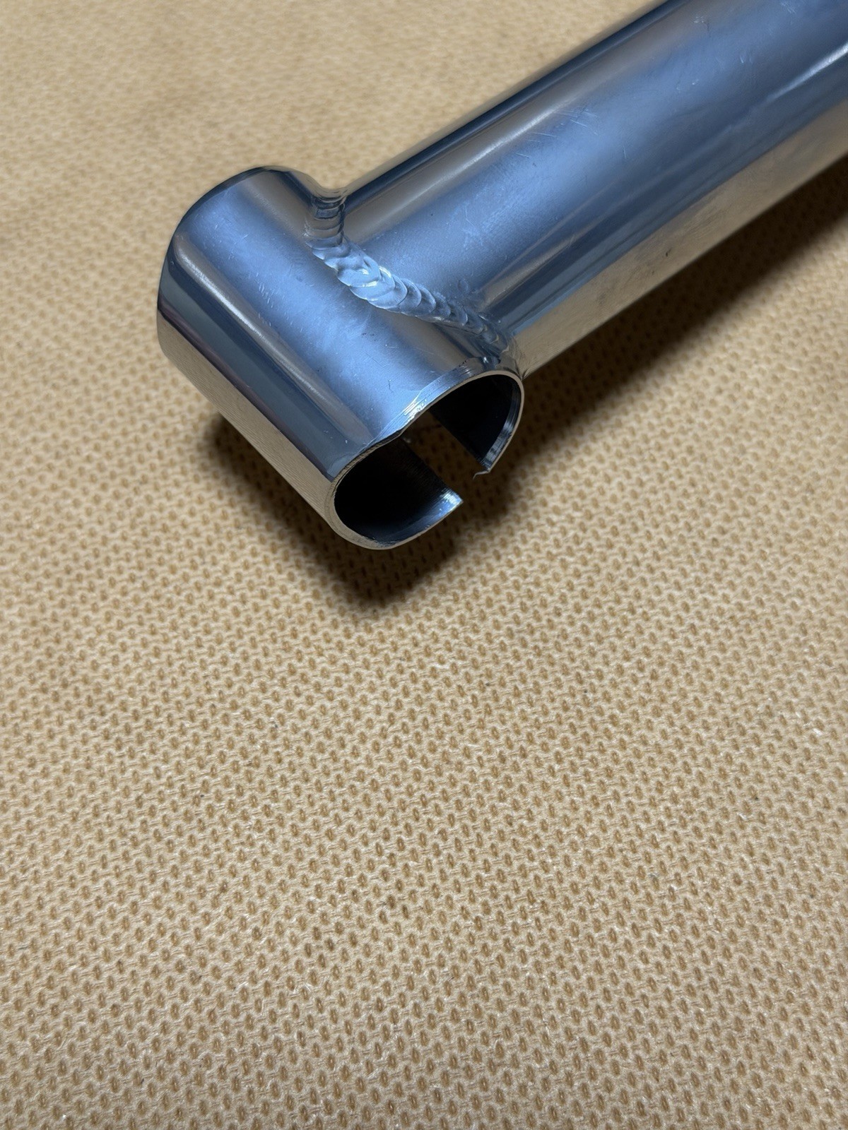 Vintage 1990s Steel Threadless Stem – 1 1/4″ Steerer, 125mm, 25.4mm Clamp
