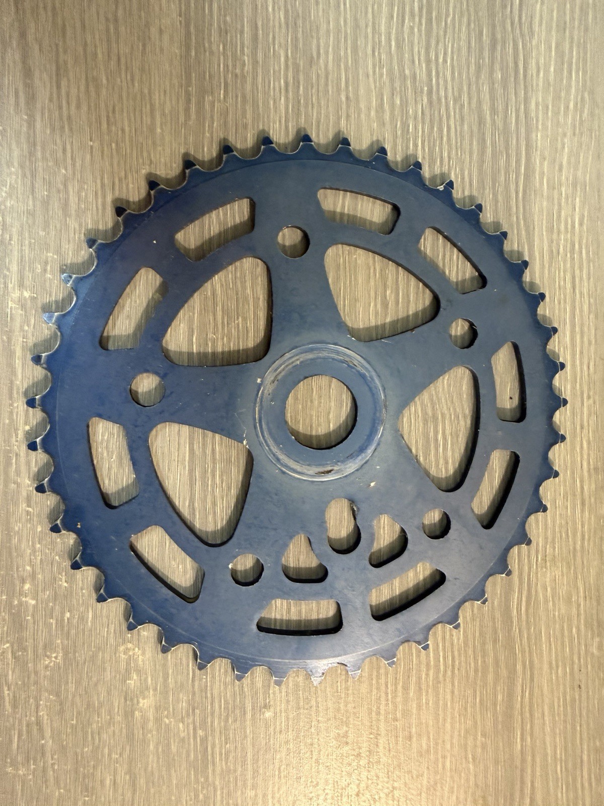 Blue SR Sakae BMX Chainring 43 Tooth 1/8” Old School 85 Pro Performer Chainring