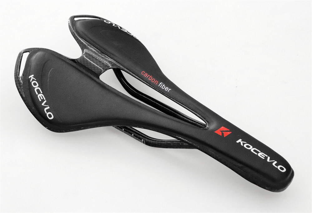 Carbon Fiber Leather Saddle Ovarl Rail 7*9mm Mountain Road Bike Seat 270*143mm