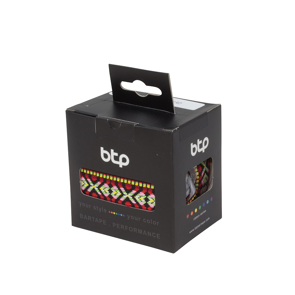 PRO+ BTP Woven DIGI RED Touring Bicycle Bike BTP Handlebar Tape