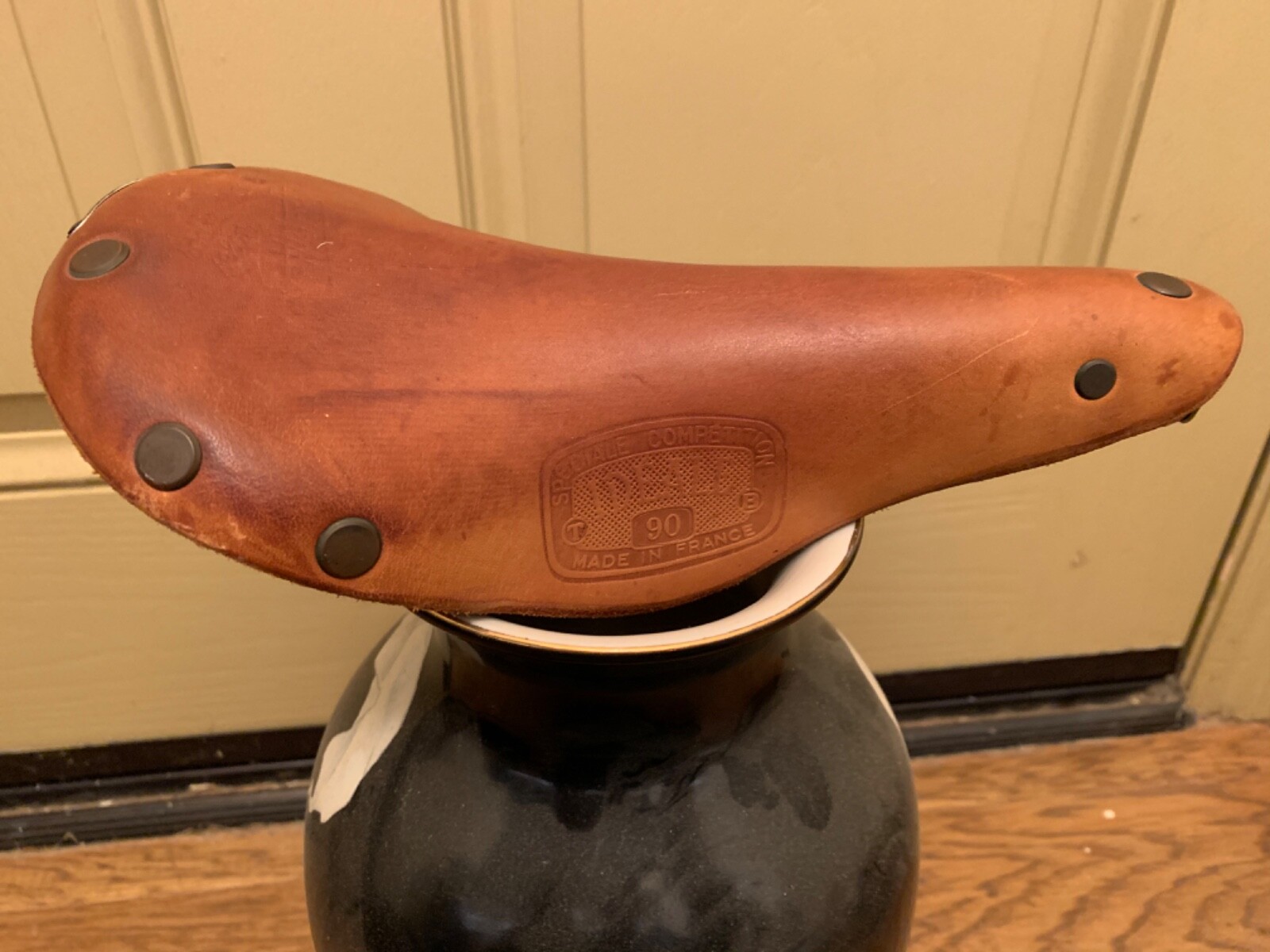 Ideale 90 / Aluminum Daniel Rebour Autographed Saddle speciale competition RARE