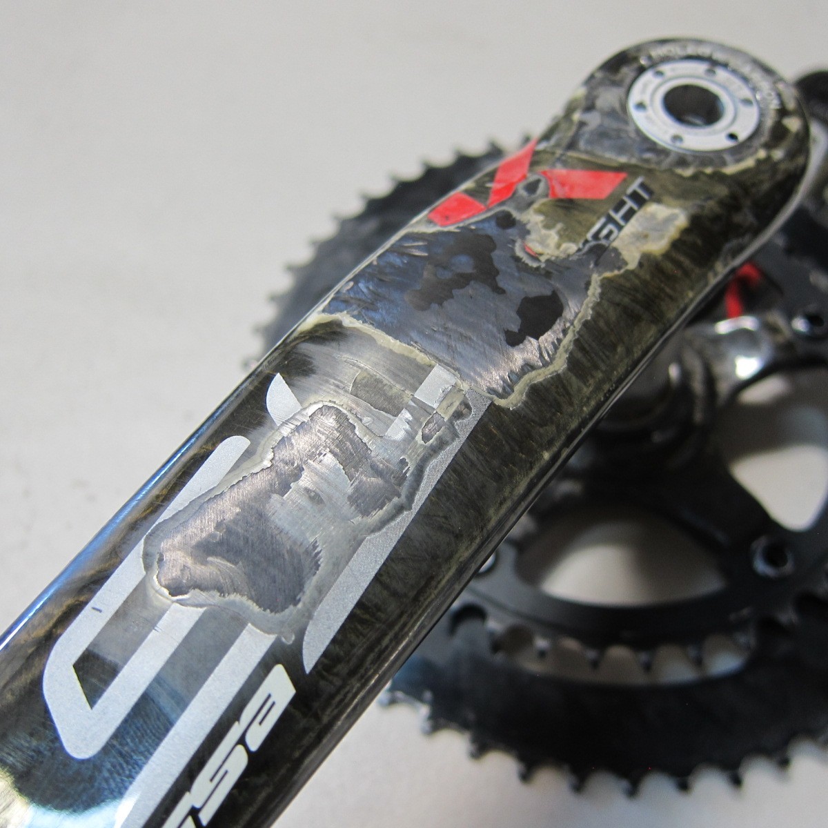 FSA SL-K Light BB30 Hollow Carbon Crankset 10/11 Speed 130bcd 53/39 172.5mm Road