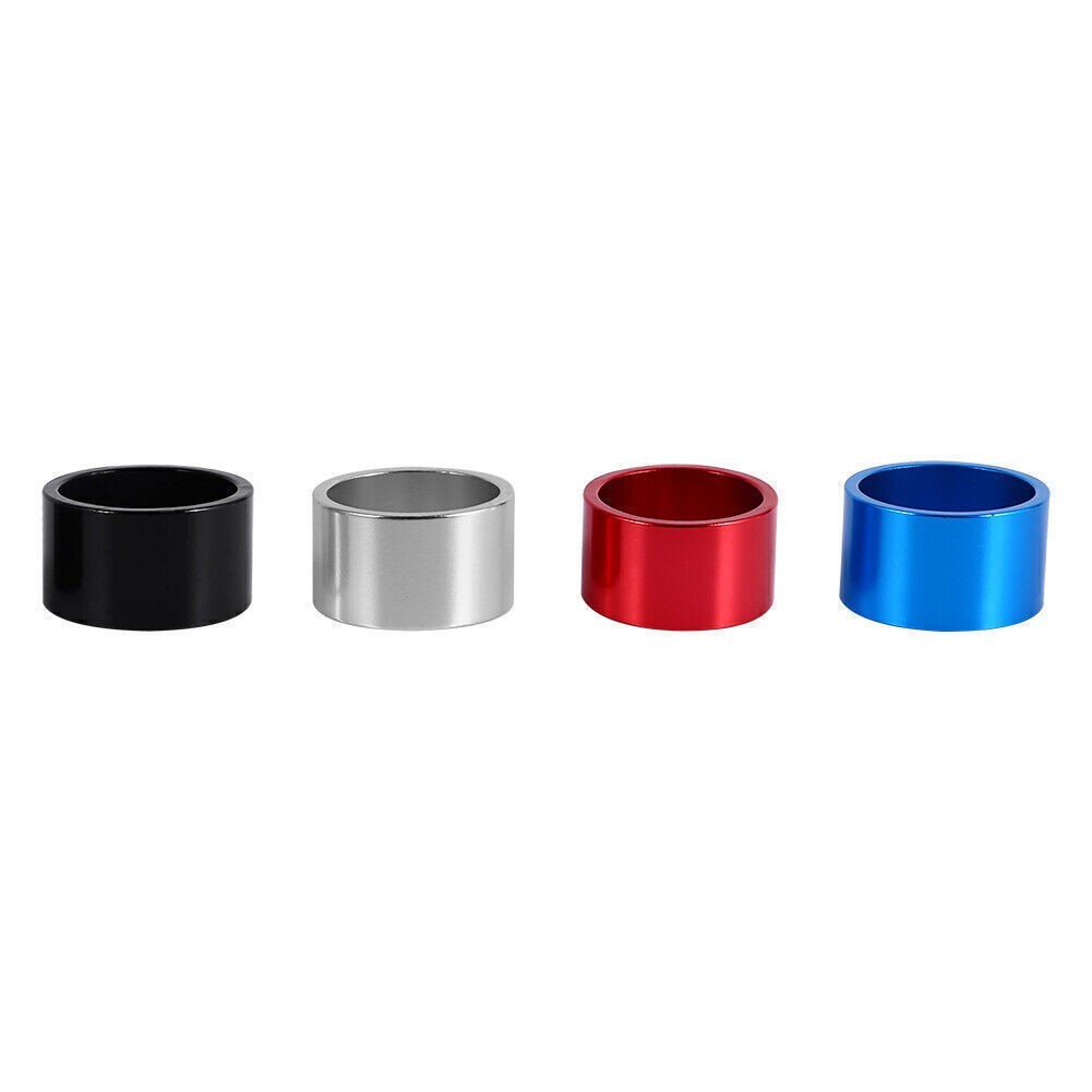 4 Colors 4Pcs/Set 5mm/10mm/15mm/20mm Aluminum Alloy Headset Spacer Bike Front
