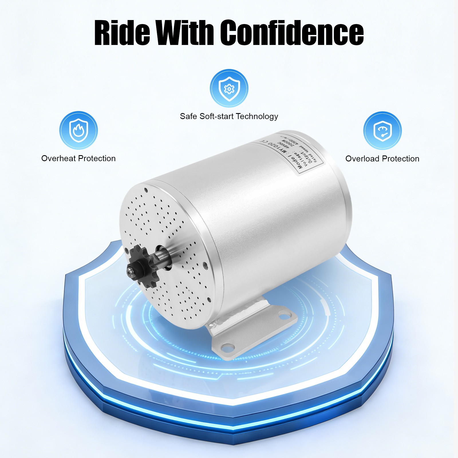 Electric Brushless DC Motor Kit Electric Motor Kit Electric Bike Conversion Kit