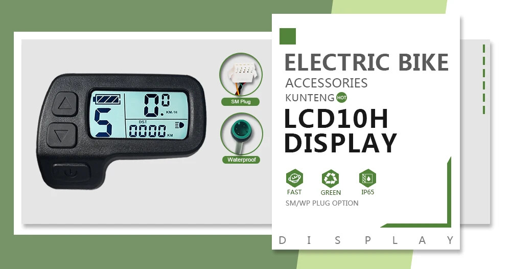 Small Monitor 24V 36V 48V for Controller E-bike Display Waterproof/Ordinary Plug