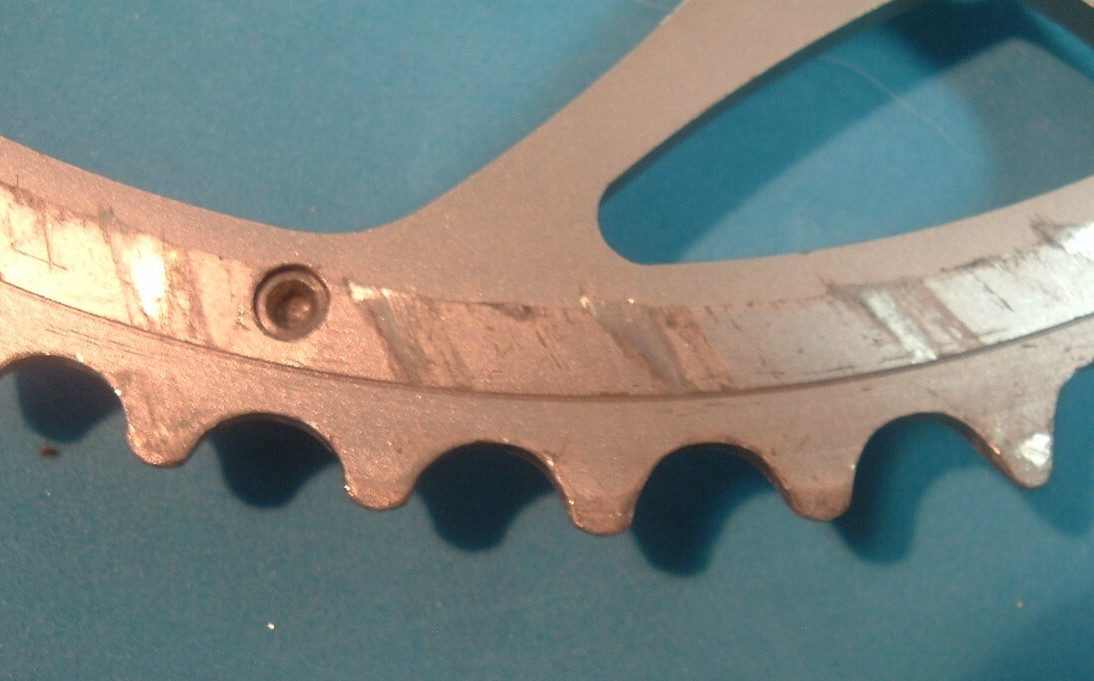 Shimano Deore XT M730 F-46T x 110BCD MTB Chainring-3x-5 to 9-Spd- ’91- VGC+
