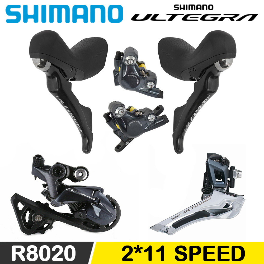 Shimano Ultegra R8000 2×11 Speed Groupset R8020 R8070 Hydraulic Disc Brake Set