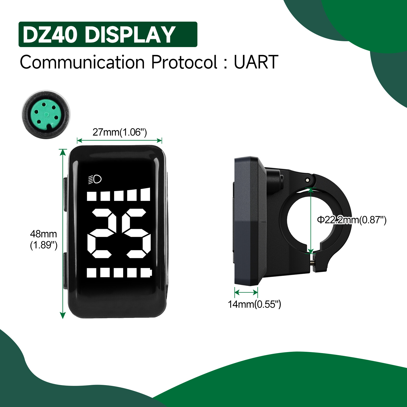 BAFANG P860ML 500C Display For Electric Bike Mid Drive Motor BBS01 BBS02 BBSHD
