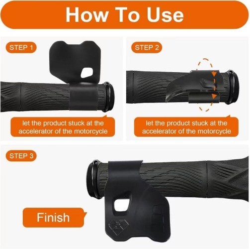 Motorcycle Throttle Holder Universal Wrist Throttle Assist Rest Control Handleba