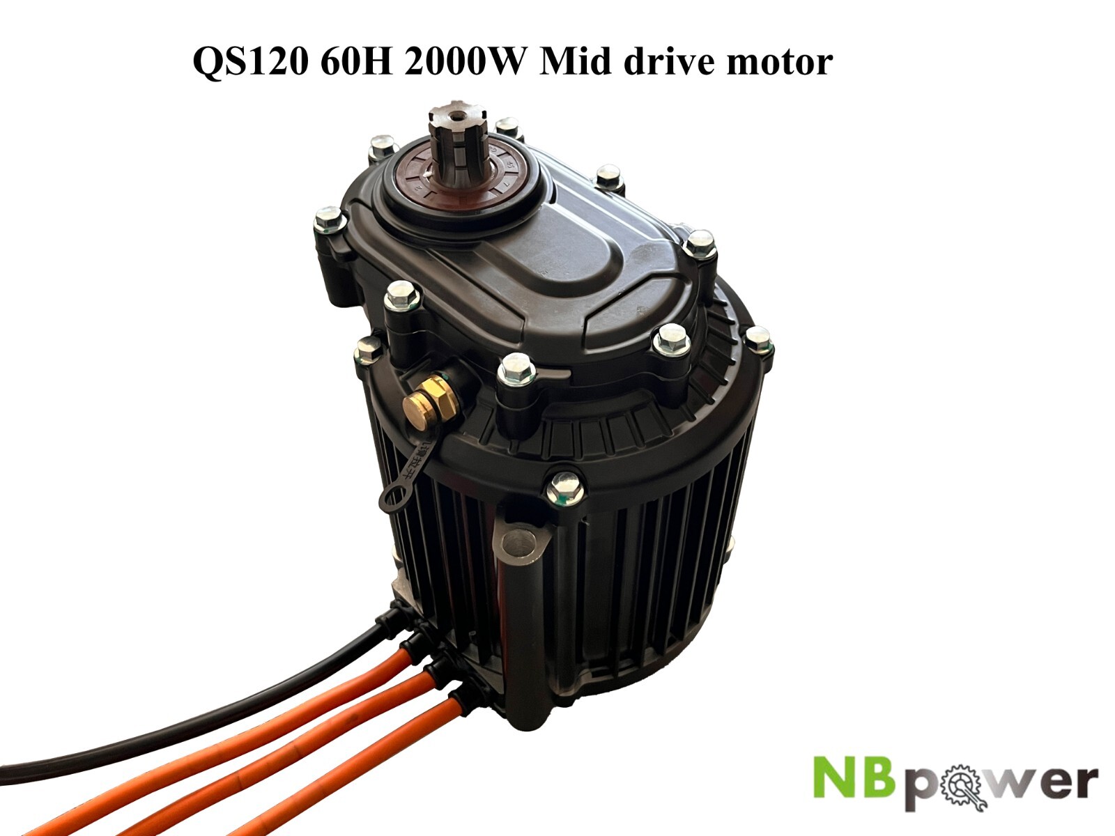QS120 60H 2000W mid drive motor with gear box(1:2.35 radio)+ND72360 Controller.