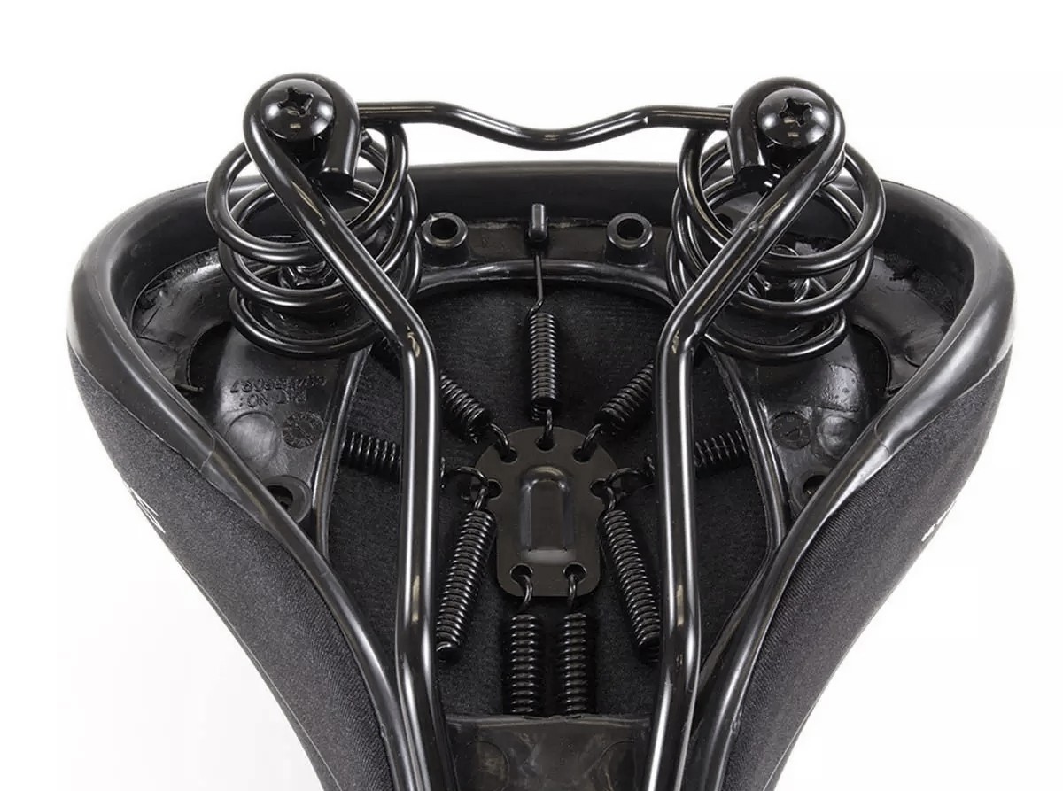 Serfas Full Suspension Hybrid Saddle – 260x255mm Lycra Black
