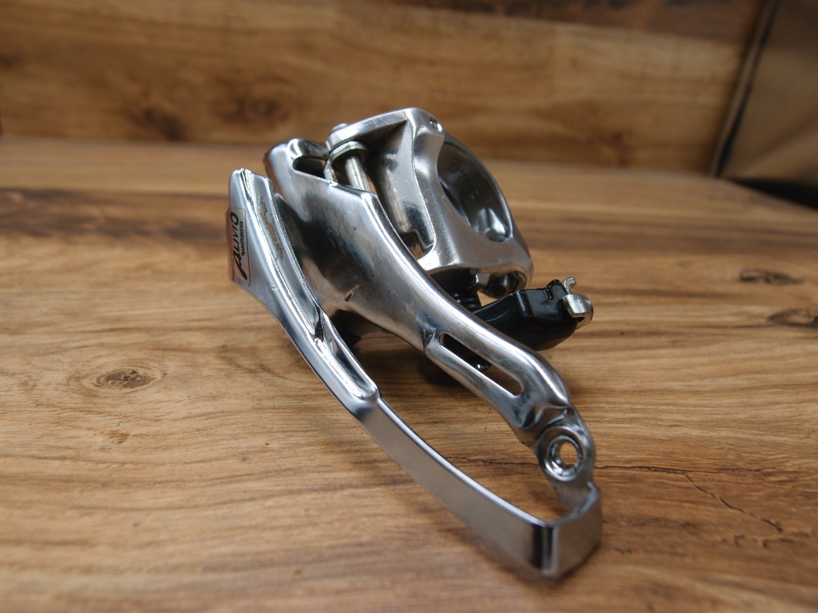1995 MTB front derailleur Shimano Alivio FD-MC14 VIA Japan top pull 28.6 mm