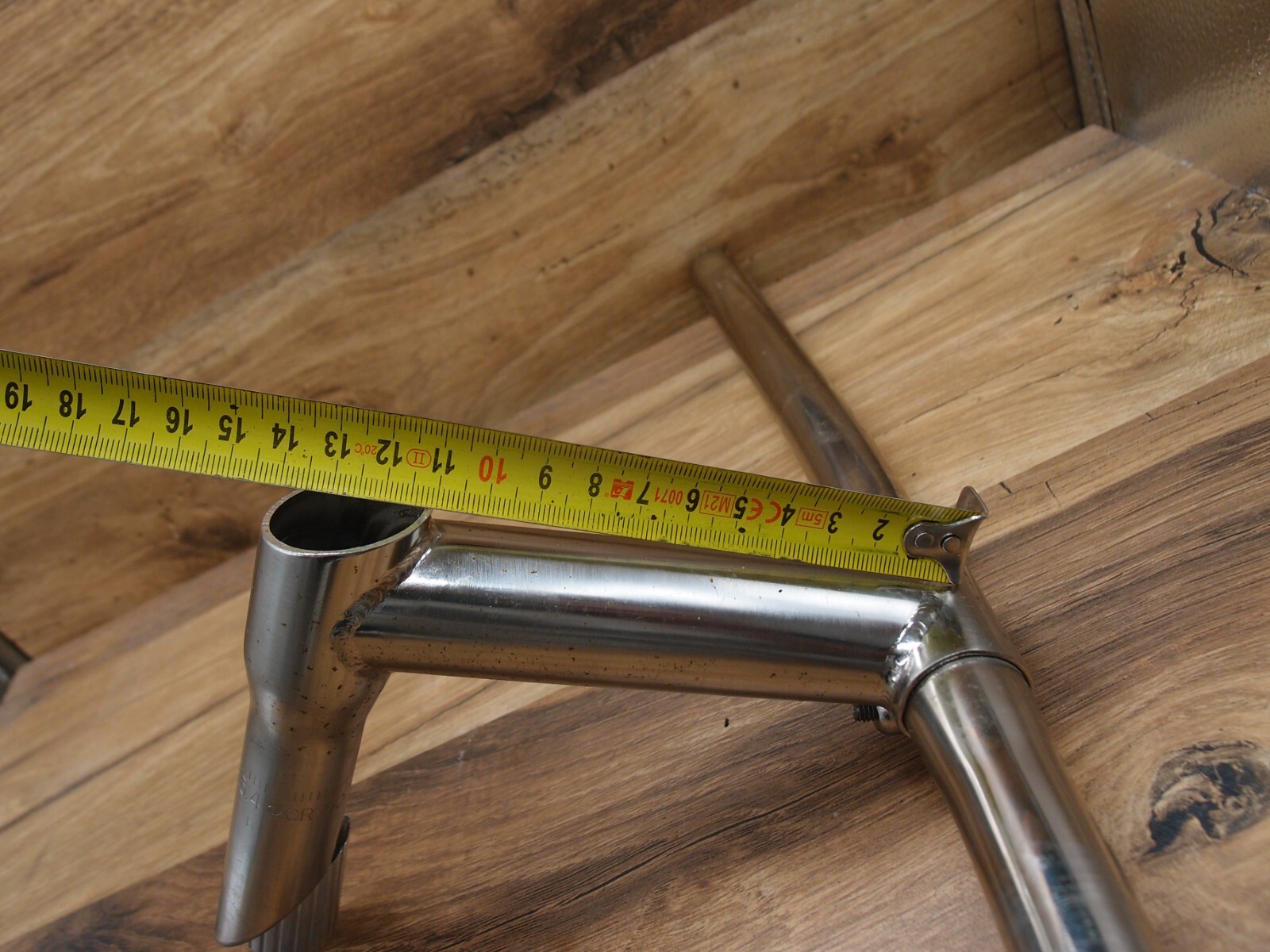 1990’s flat handlebar WH steel +steel CRMO quill stem 25.4 mm