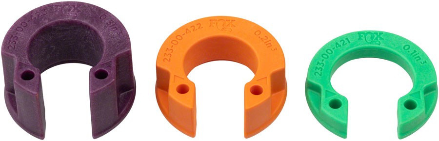 FOX Volume Spacers – 2020 Trek IsoStrut, Complete Replacement Kit, 0.1, 0.2,