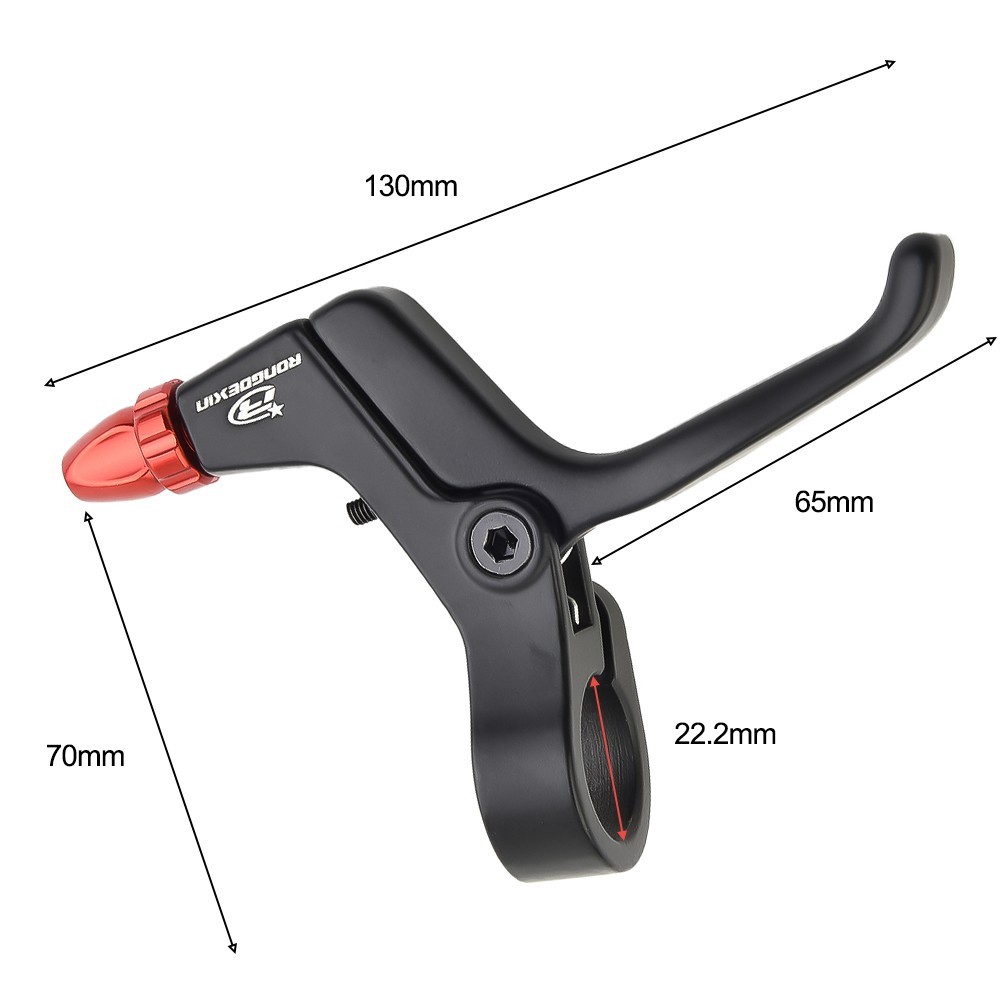 2-finger Lightweight Alloy Brake Levers Mountain Bicycle For Kid Bike MTB Parts