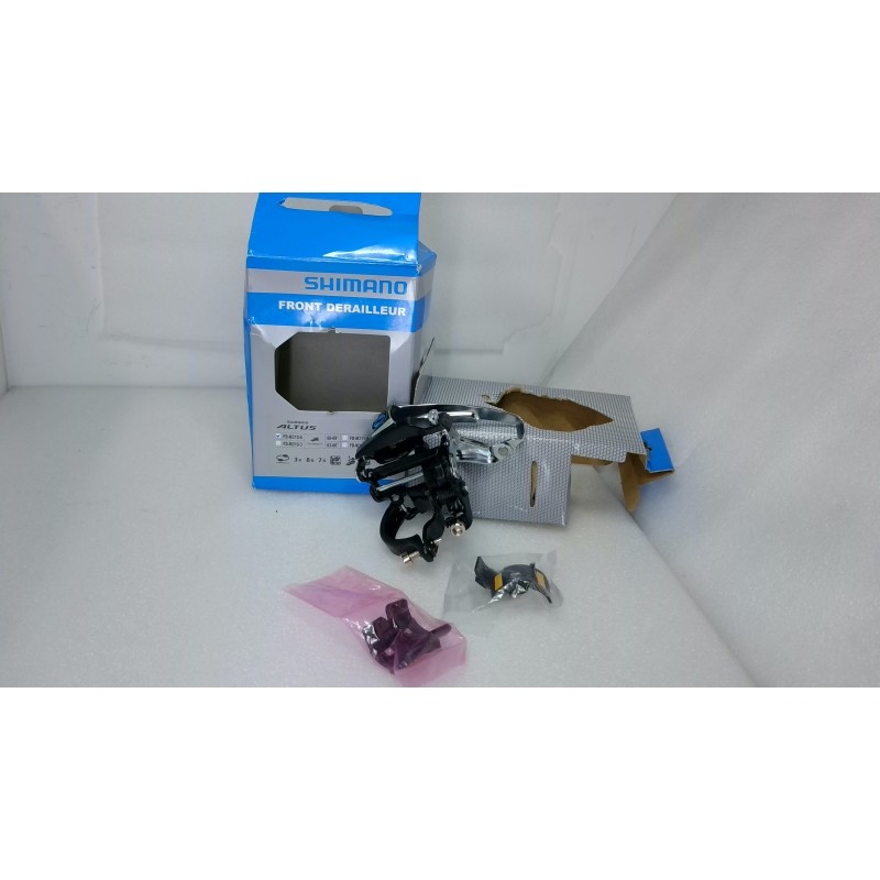 SHIMANO Fd-M310 Aultus Front Derailleur Blk/Silver 7/8 Spd 28.6-34.9-Mm-Open Box