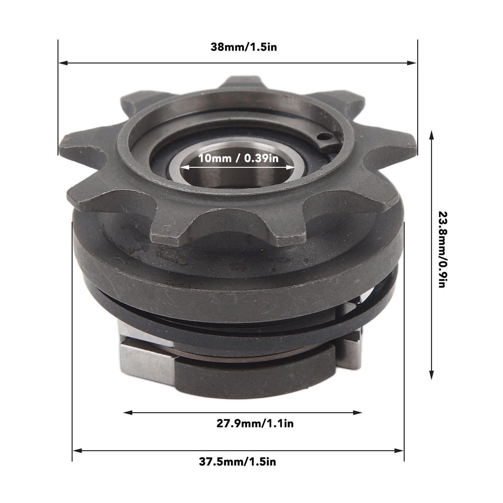 Aluminum Alloy And Steel Mountain Bike Freewheel For Folding Bike Flywheel