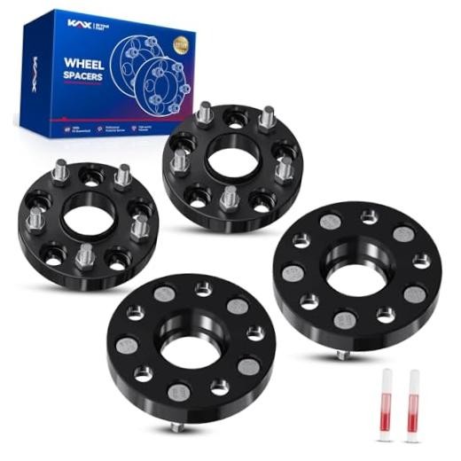 5×4.5“ Wheel Spacers,Forged 1 inch 5×114.3mm Hubcentric Spacers with Thread