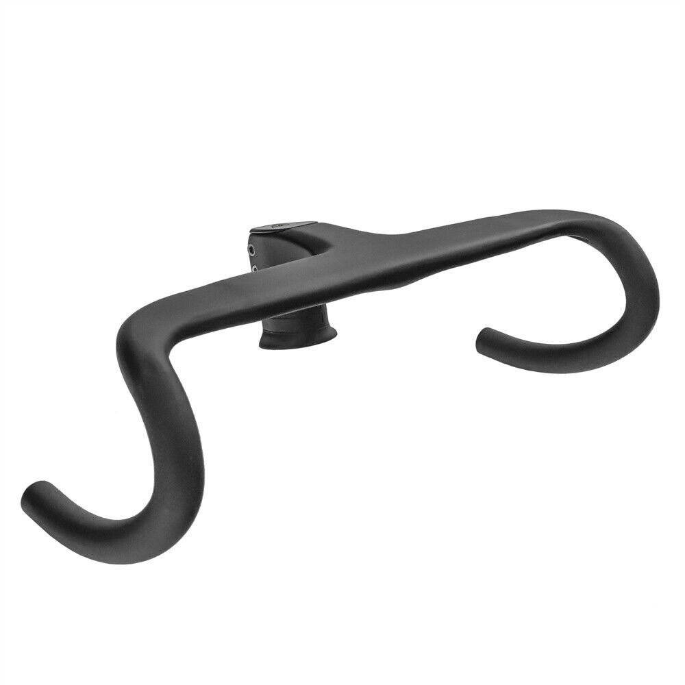 Cabron Fiber Integrated Handlebars Road Bike Drop Bar 28.6*360/380/400/420/440mm