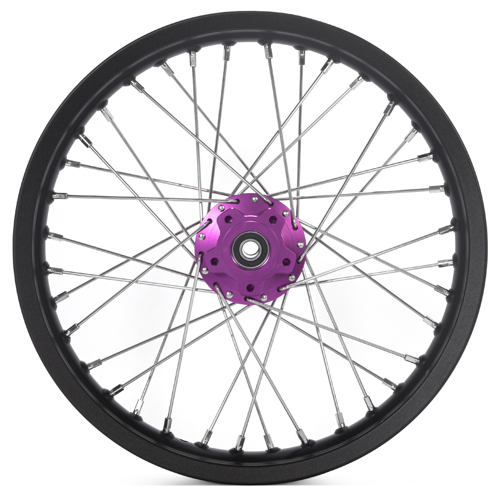 TARAZON 16″x1.85 Spoked Rear Wheel Purple Hub For SurRon Light Bee LBX Dirt Bike