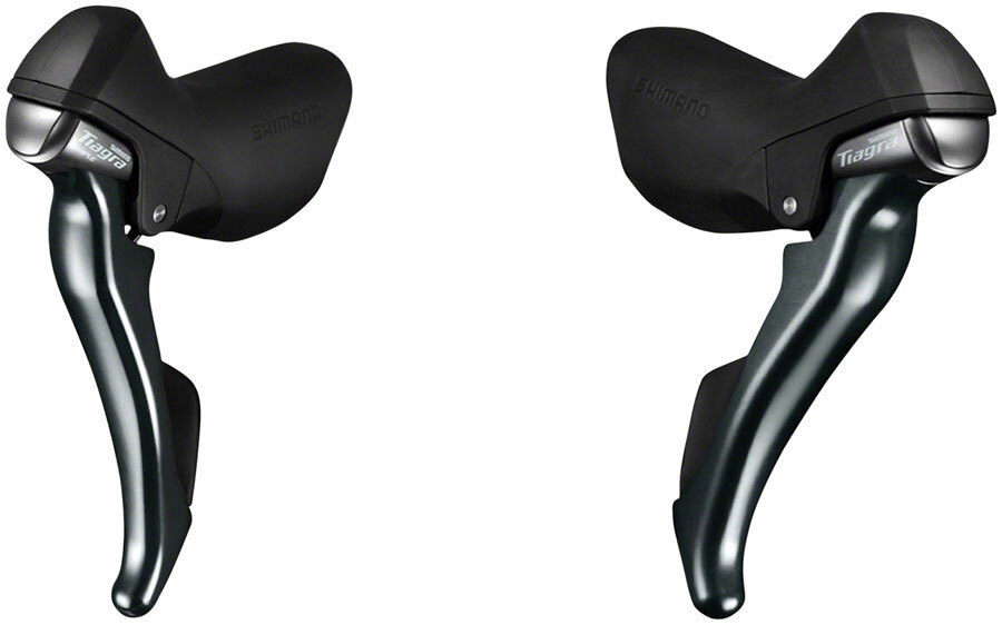 Shimano Tiagra ST-4703 3×10-Speed Shift/Brake Lever Set, Black