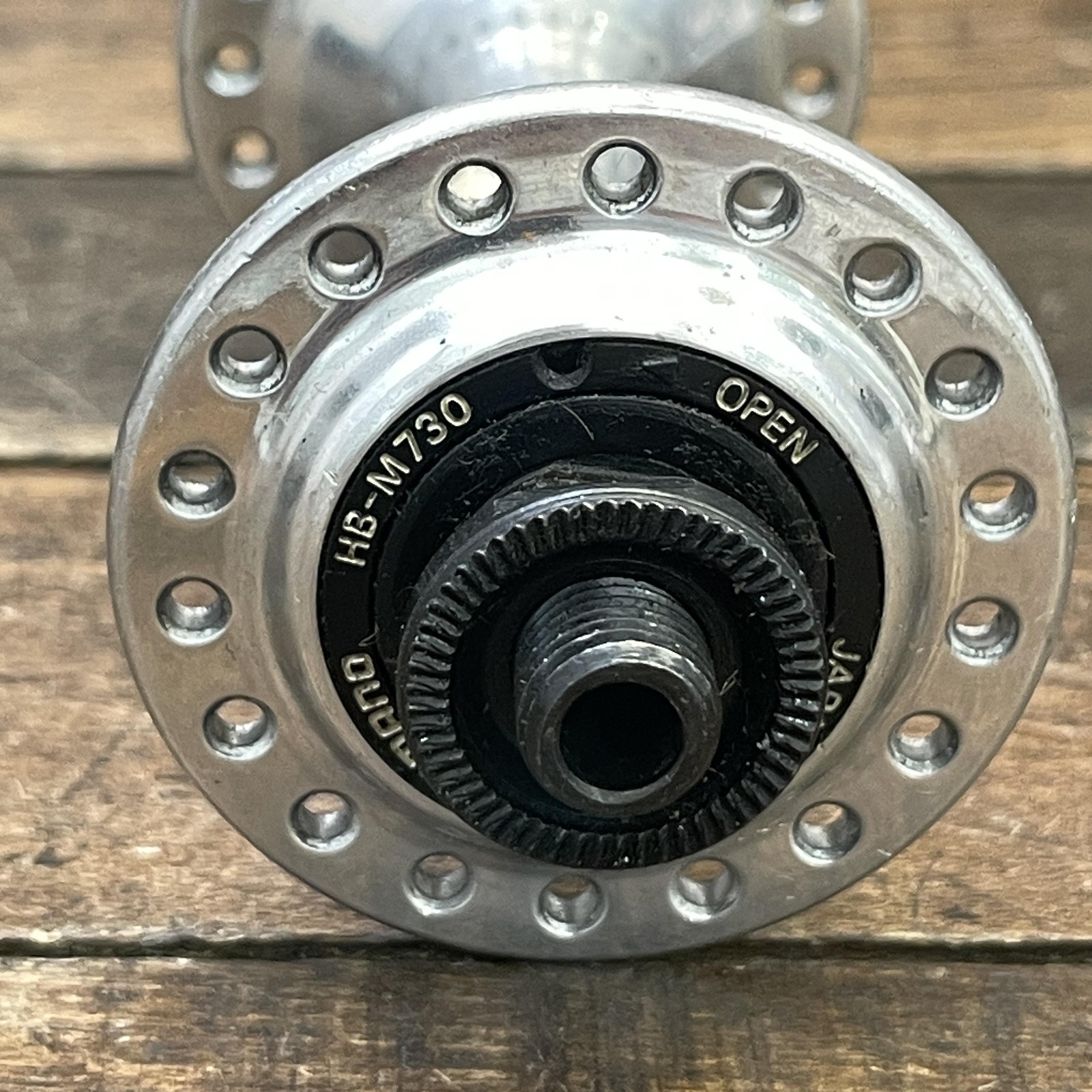 Vintage Shimano Deore XT Hub Set 36H HB-M730 FH-M730 MTB 7s 135mm