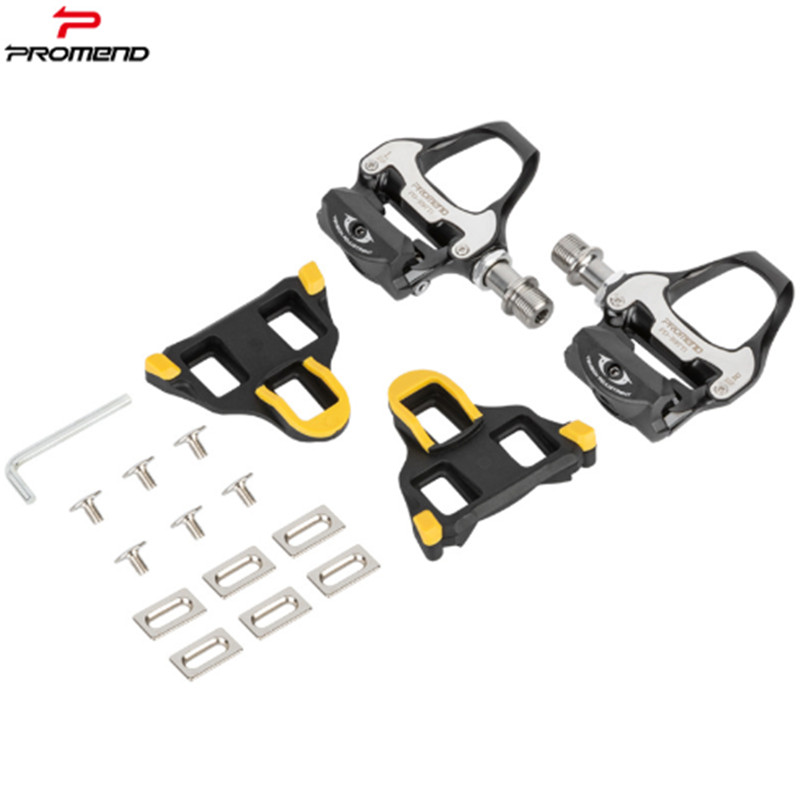 Promend Ultralight 217g Titanium Road Bike Self-lock Pedals Bicycle Lock Pedals