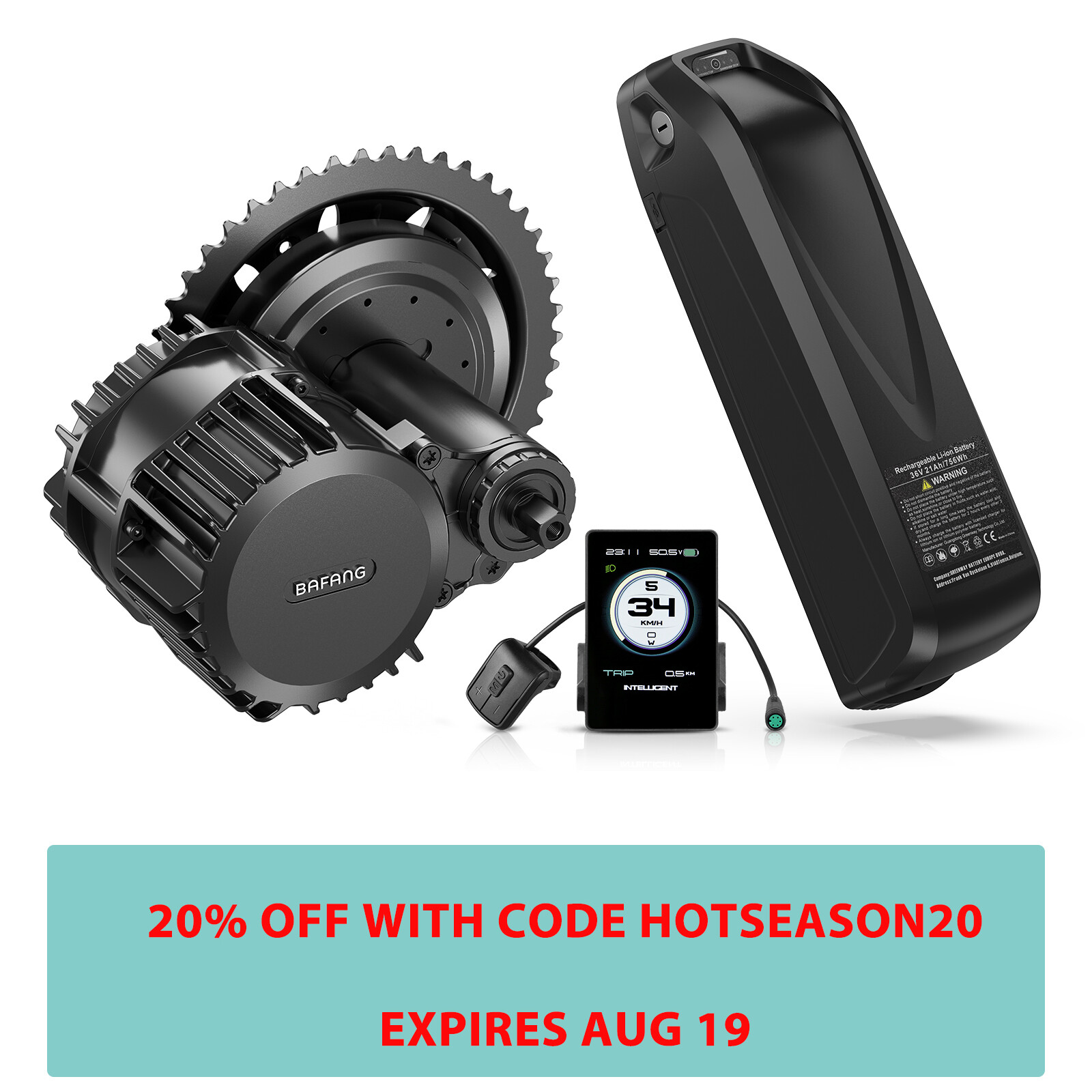 48V Bafang Electric Bike 1000W BBSHD Mid Motor Kit BBS03 Conversion Kit 68-120mm