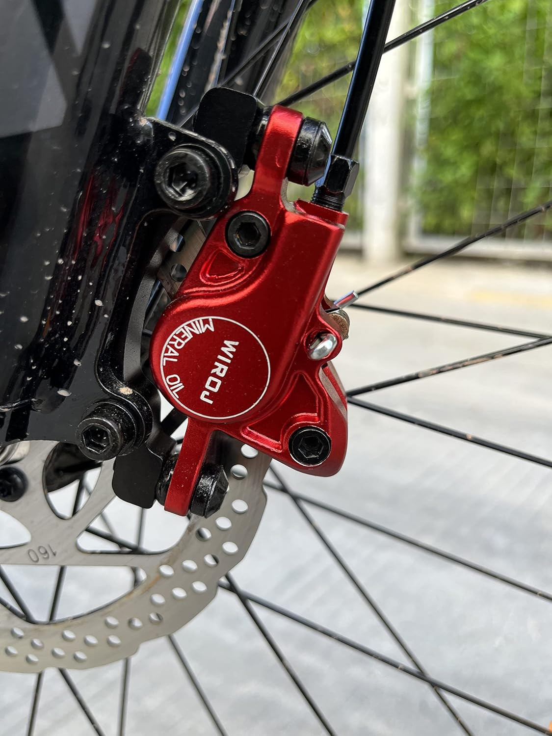 Mountain Bike Hydraulic Disc Brake Set with 160mm Rotors – Upgrade Kit
